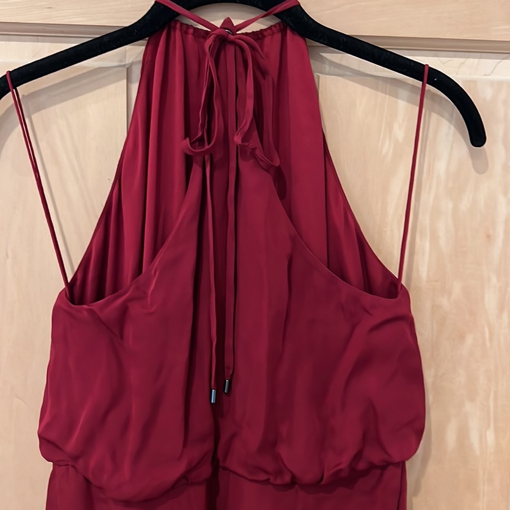 NWT Haute Hippie “Silk, Asymmetric High-Low” Dress - Picture 6 of 8